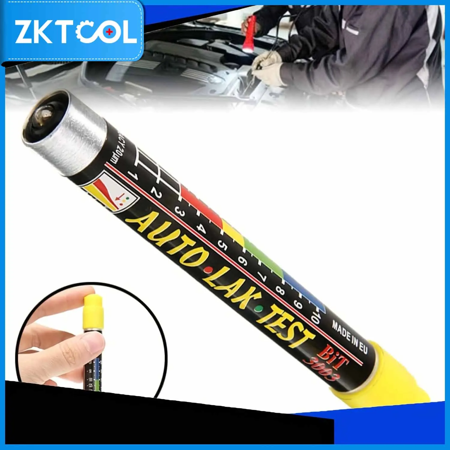 Прибор для измерения толщины краски портативный прибор проверки лакокрасочного