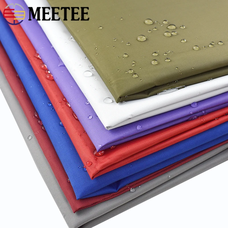

Meetee 0.16mm Thick 300D Waterproof Oxford Fabric 100x150cm Sunscreen Anti-UV Cloth for Outdoor Raincoat Tent Car Clothes FA216