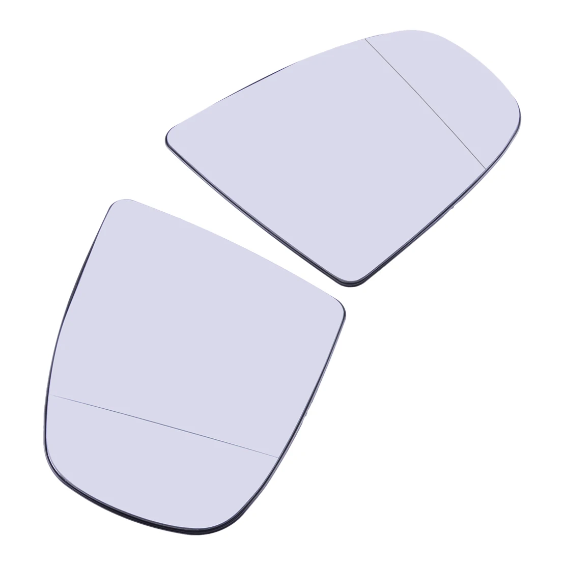 

White 1 Pair 2Pin 51167174980 Heated Side Rear View Mirror Glasses 51167174979 Fit for BMW X5 E70 X6 E71 E72 2007-2011 2012 2013