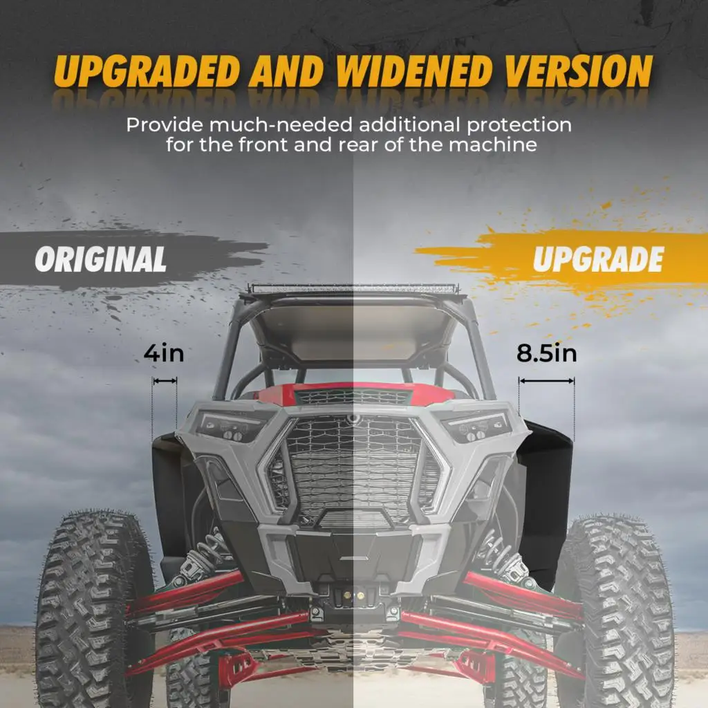 Для Polaris RZR XP 4 Turbo S 2016 + для 1000 2014 UTV супер расширенные Брызговики крыла
