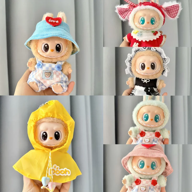 Для Labubu V1 V2 Idol милая кукольная одежда хлопковая аксессуары для одежды