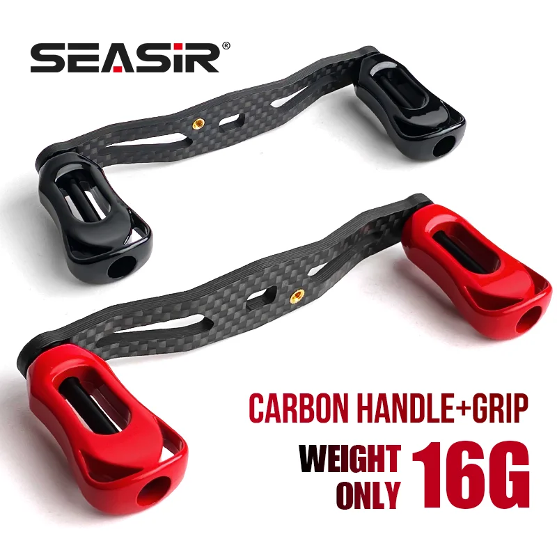 SEASIR Carbon Fiber Fishing Reel Handle Ultra Light Carbon G