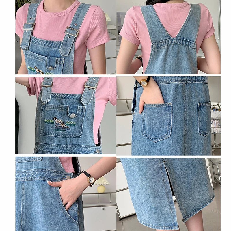 Jeans Women's Summer Baby blue Commuter Capris 2023 New Fashionable, Slim and Split