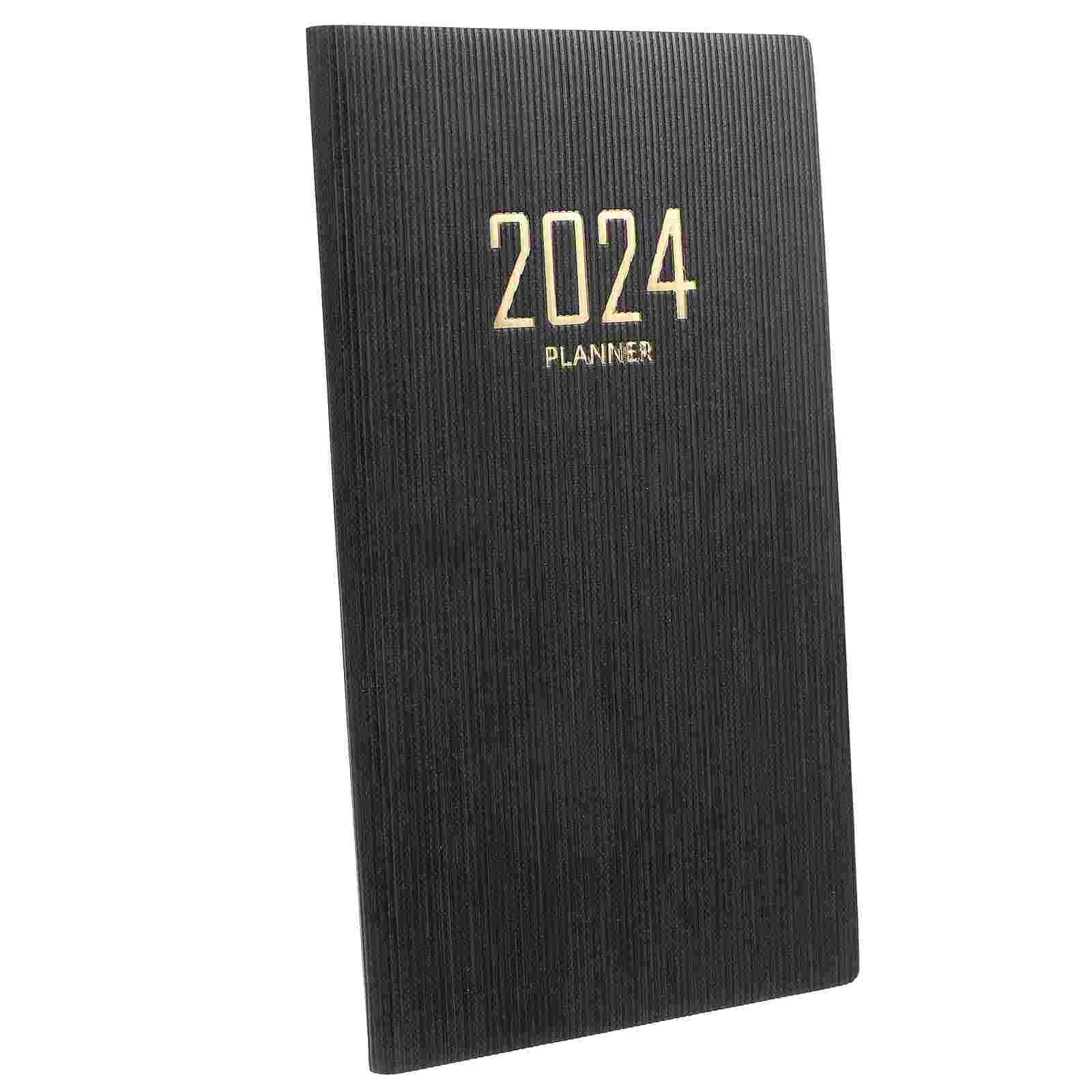 

A6 Notebook 2024 Diary English Writing Schedule Planner Agenda Small Notebooks Academic Paper Work