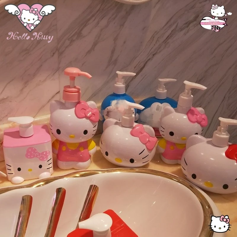 

Бутылочка для жидкого мыла Hello Kitty, 450 мл