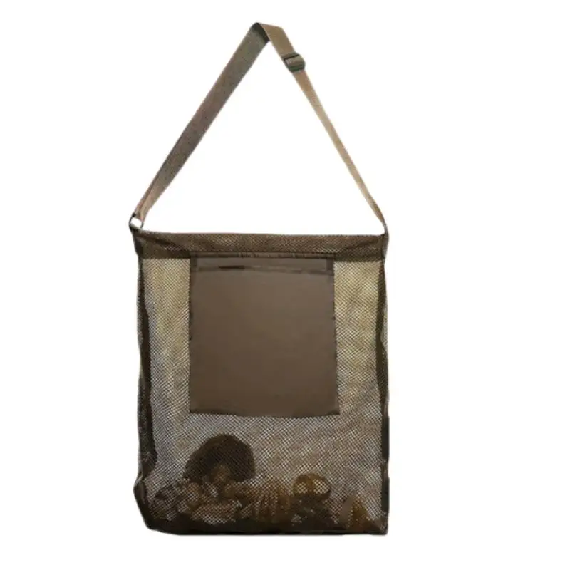 

Полиэстеровая сетчатая сумка для сбора грибов