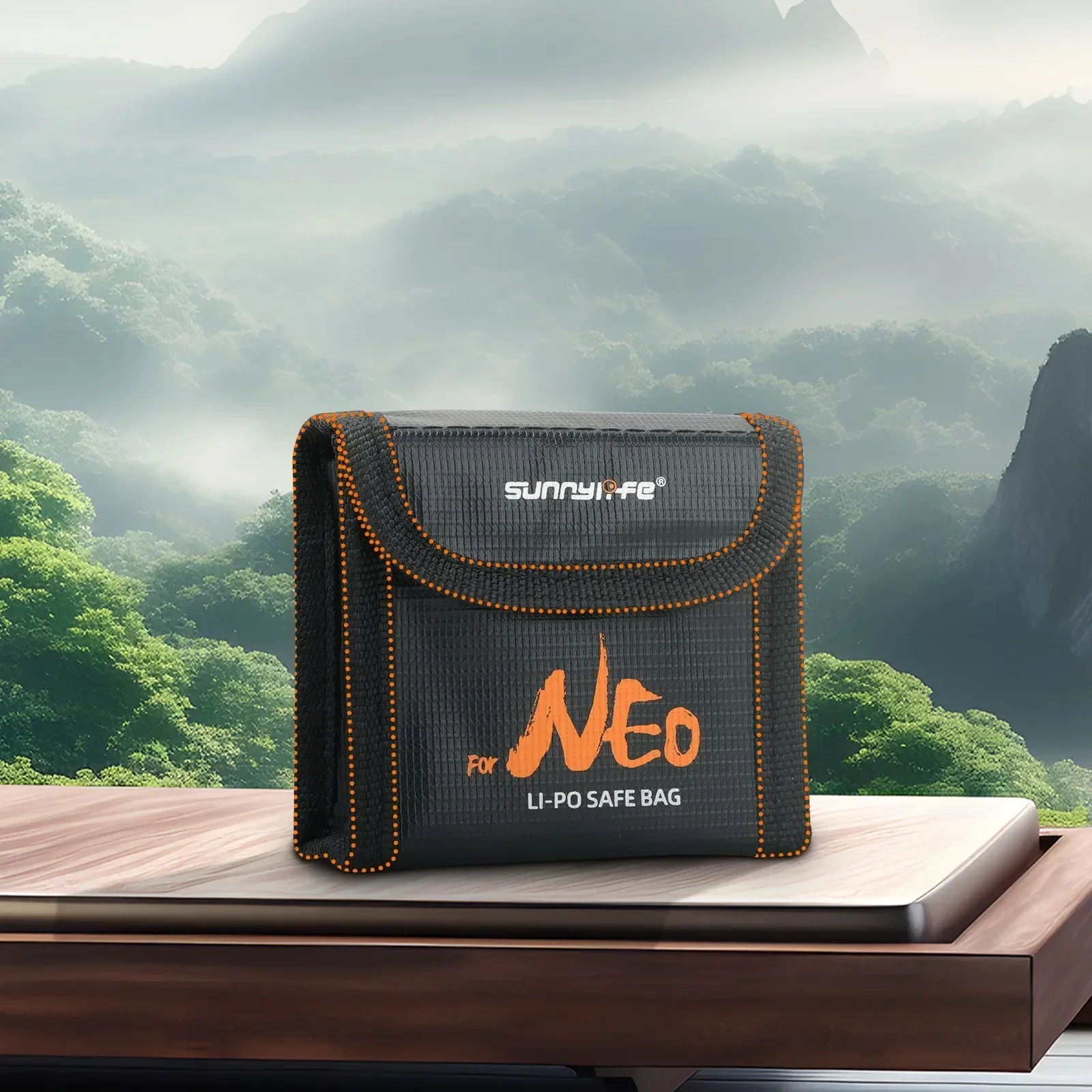Сумка с защитой от огня для DJI Neo чехол батареи Sunnylife безопасное хранение