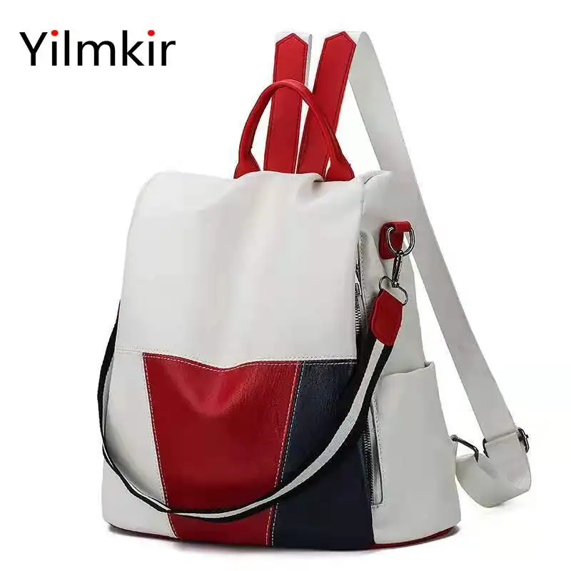 

Casual Women Large Capacity Shoulder Travel Bag Popular Multifunctional Versatile Lady Backpack Fashion Business Laptop Handbag