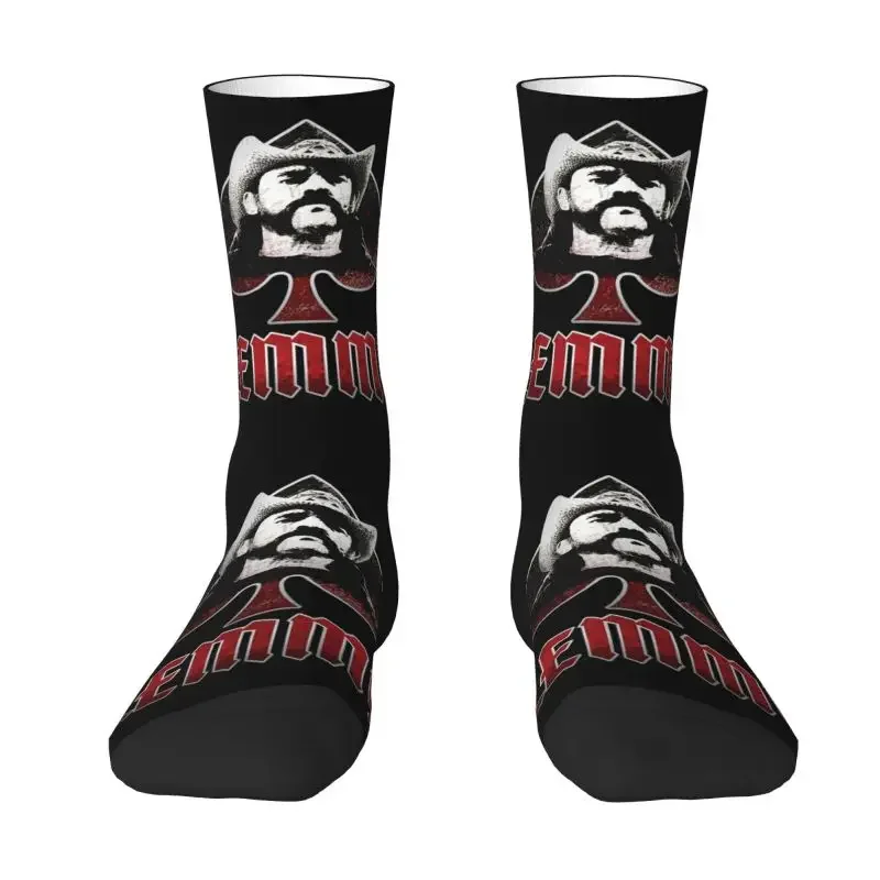 

Kawaii Retro Rock Singer Lemmys Socks Men Women Warm 3D Printing Magic Hawkwind Football Sports Socks