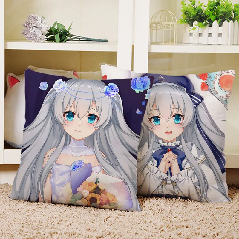 

Anime Game Spirit Chronicles Celia Claire Cartoon Plush Stuffed Square Pillow Throw Pillow Sofa Cushion Toy Home Decor Gifts MZ