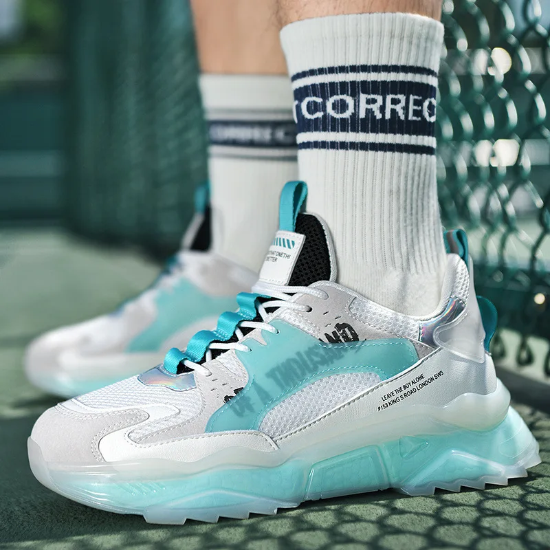 Men's Casual Shoes High Quality Fashion Running Shoes Non-slip Male Sports and Leisure Hard-wearing Spring Sneakers Men 2022 New