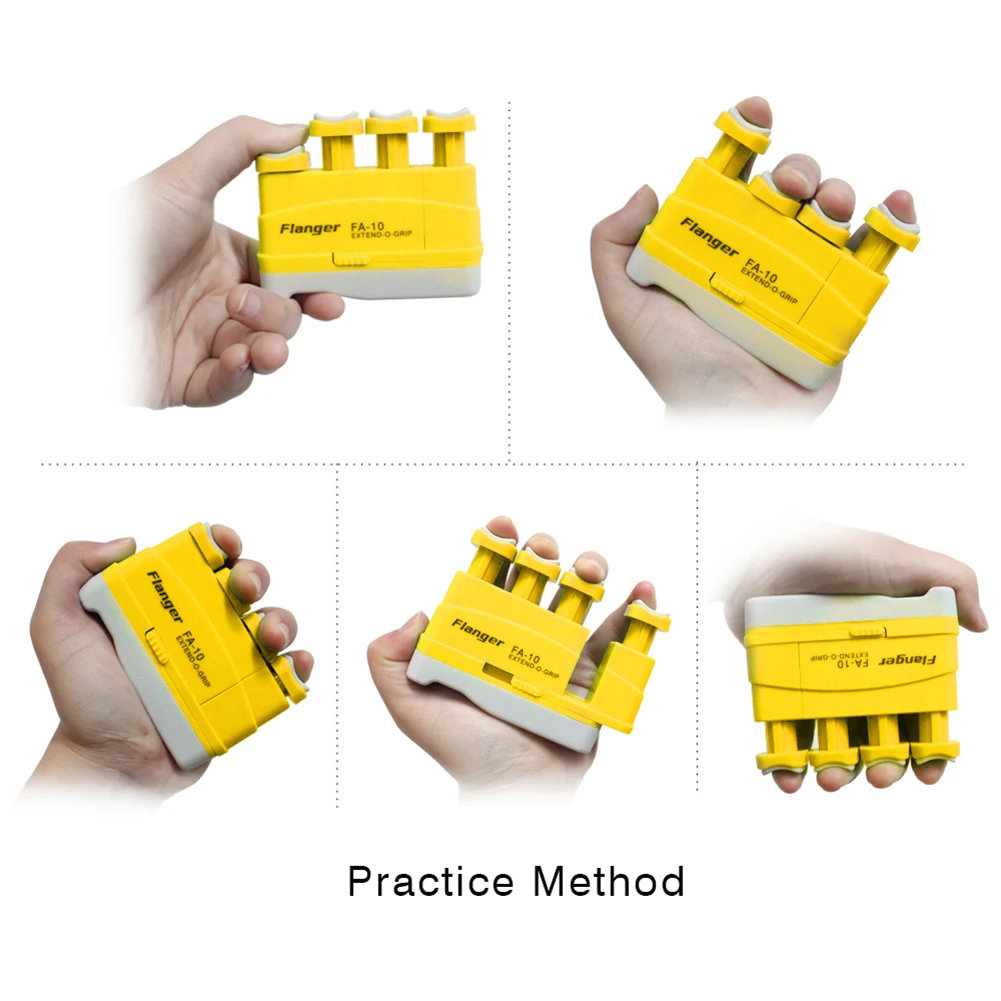 

Guitar Finger Training Sensitivity Hand Grip Exerciser Strength Power Practice Stringed Instrument Training Tools for Beginner