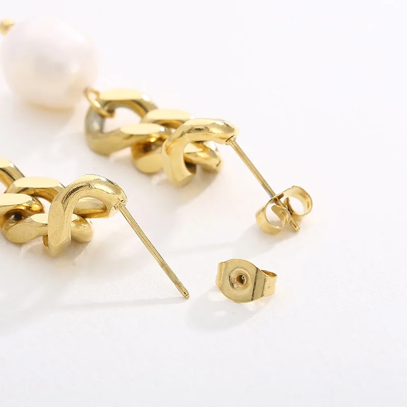 Модные женские и мужские серьги-гвоздики золотого серебряного цвета из