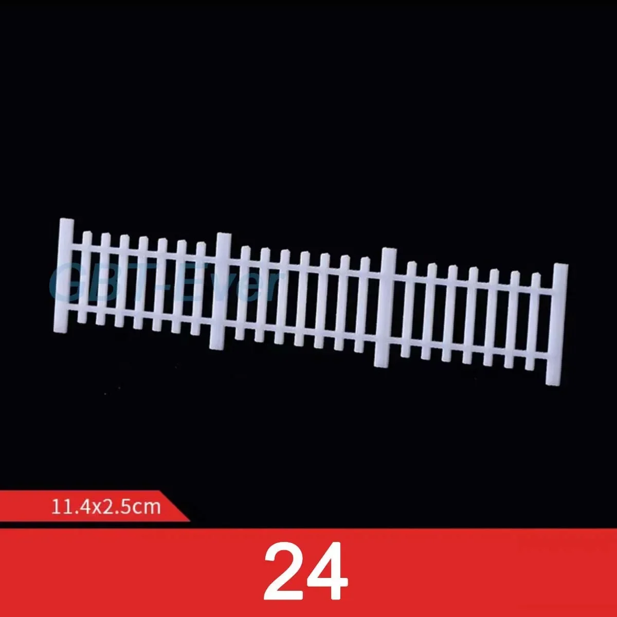 

5 шт. пластиковые/деревянные ограждения черного/белого цвета