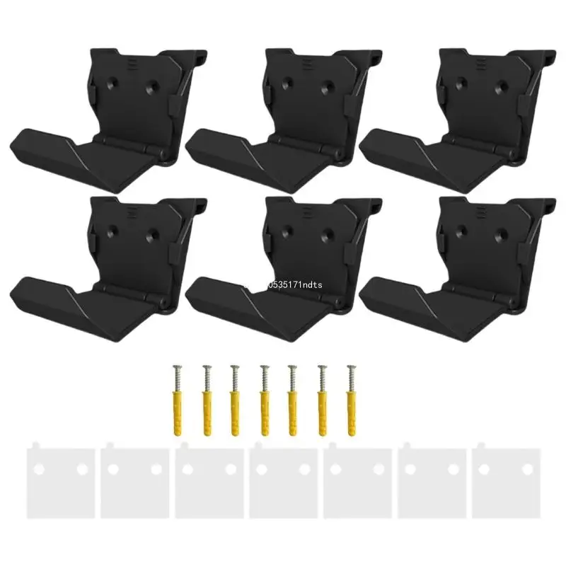 6 шт. настенный держатель для контроллера вешалка наушников крючок Прямая