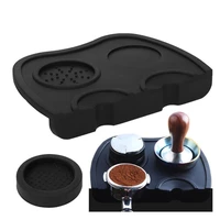 espresso coffee tampers mat fluted coffee tampering corner mat pad anti skid food safe silicone rubber home coffeeware mat