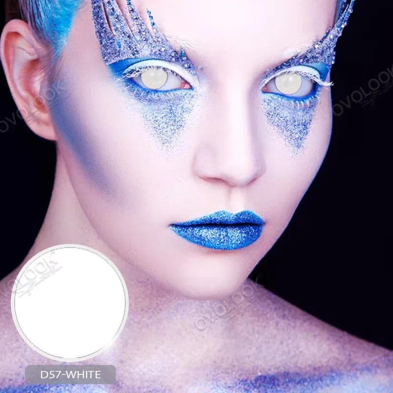 Фото OVOLOOK-1 пара/2 шт. линзы для косплея, аниме, контактные линзы для коррекции зрения, комедийные близорукости, контактные линзы по рецепту №3
