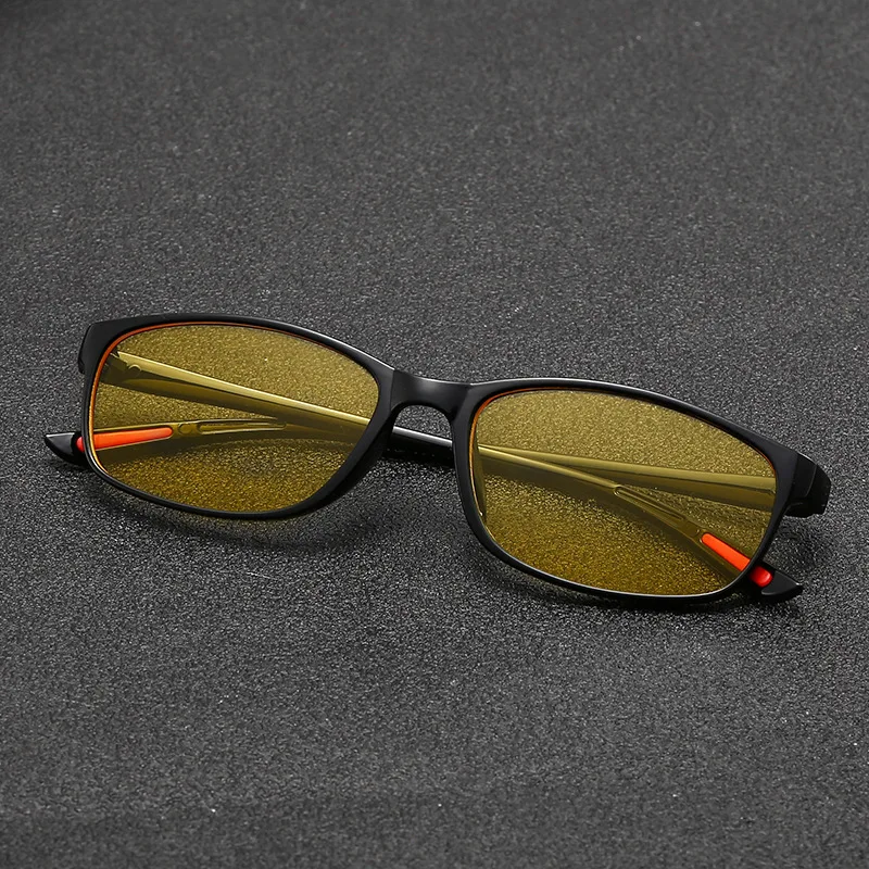 Luxury Fishing Myopia Eyeglasses Men Night Vision Driving Goggles for Day Use Anti Fatigue Near Sight Glasses 0 To -4.0