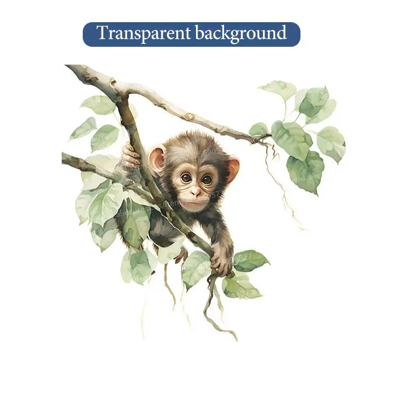 

Настенная наклейка Cute Monkey ПВХ