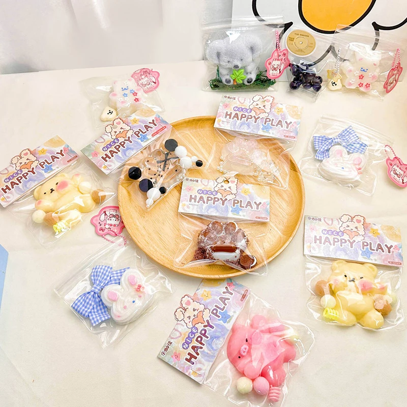 1 шт. сжимаемые шоколадные игрушки в виде кошачьей лапы липкие Abreact