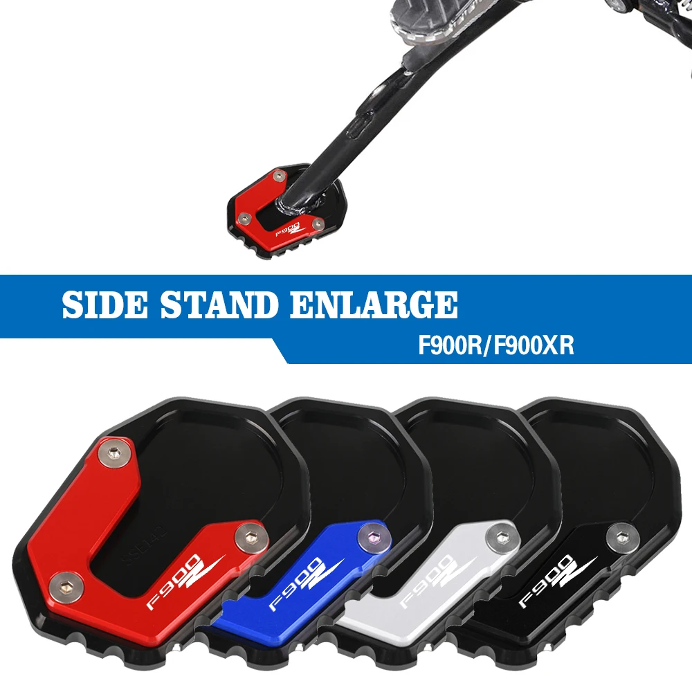 

Motorcycles F900R F900XR CNC Side Stand Enlarge Plate Kickstand For BMW F900 XR F 900XR F 900 R XR F900 R F 900R 2022 2021 2020