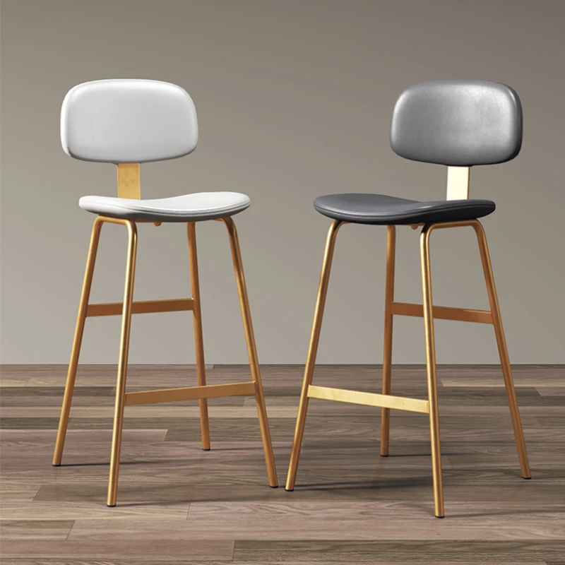 Дизайнерские современные барные стулья стул стальная кофейня удобный простой