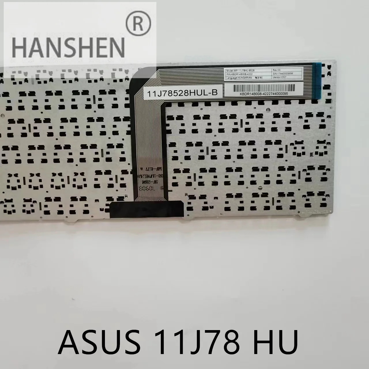 

HANSHEN клавиатура для ASUS 11J78, черная, Венгрия