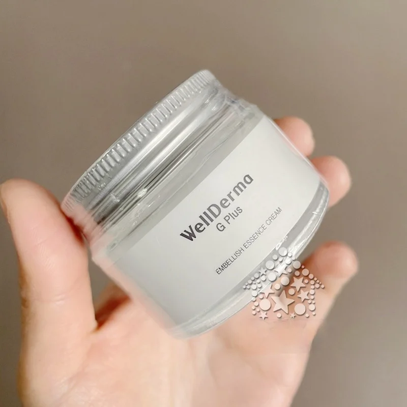 

Korean cosmetics wellDerma G PLUS EMBELLISH ESSENCE CREAM 50ML Moisturizing and hydrating skin care