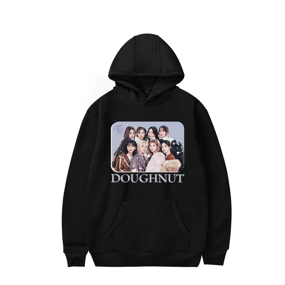 Толстовки с надписью double Formula of Love толстовки капюшоном Doughnut Kpop для мужчин и женщин