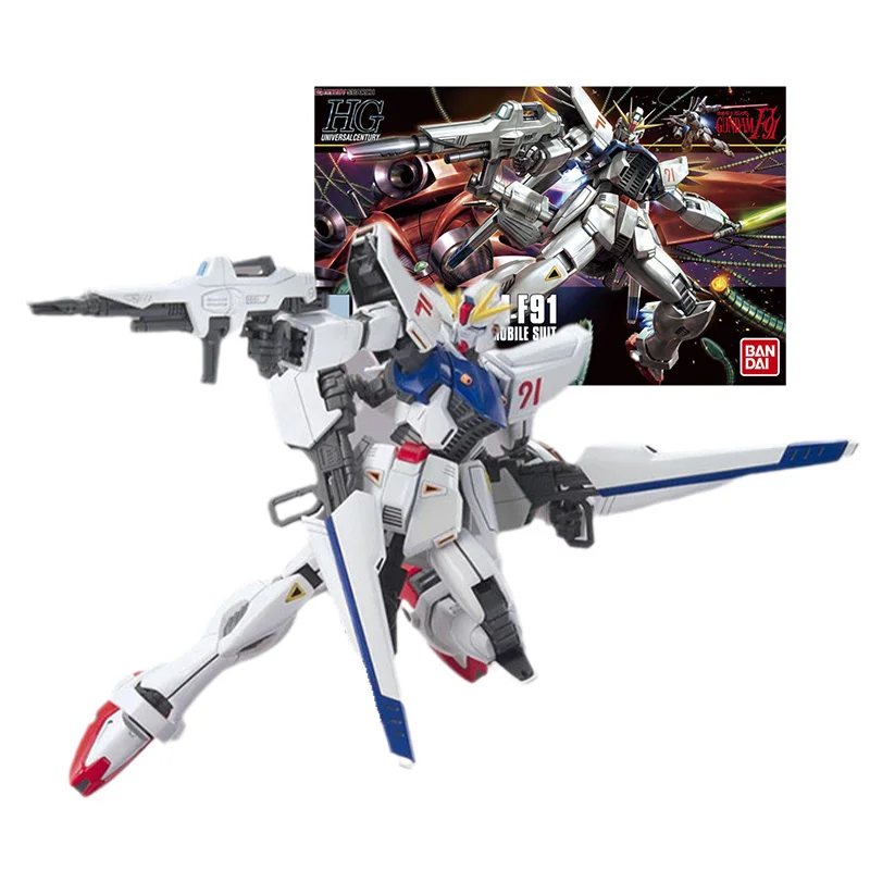 

Набор оригинальных моделей Bandai Gundam, фигурки аниме HG 1/144, экшн-фигурки из игры типа «атака», коллекционная фигурка из игры Gunpla, детский подарок