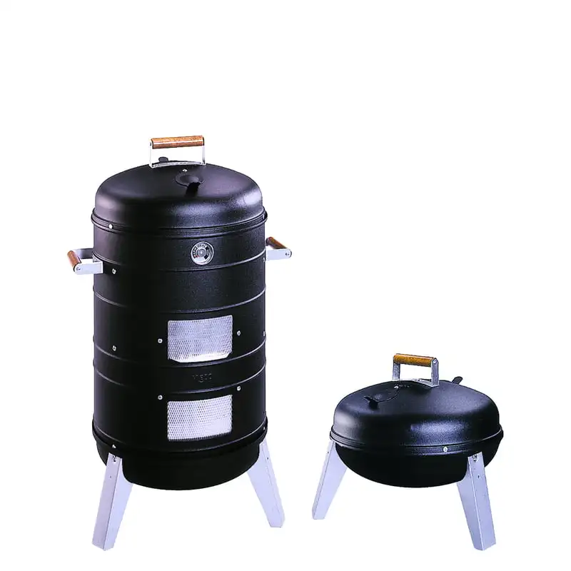 

2-In-1 Combination Water Smoker