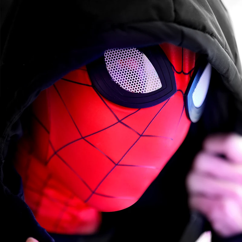 Marvel Spider-Man 2 Hat Eye Movable Headgear Adult Children Mask Funny Cos the Same Model as Online Celebri