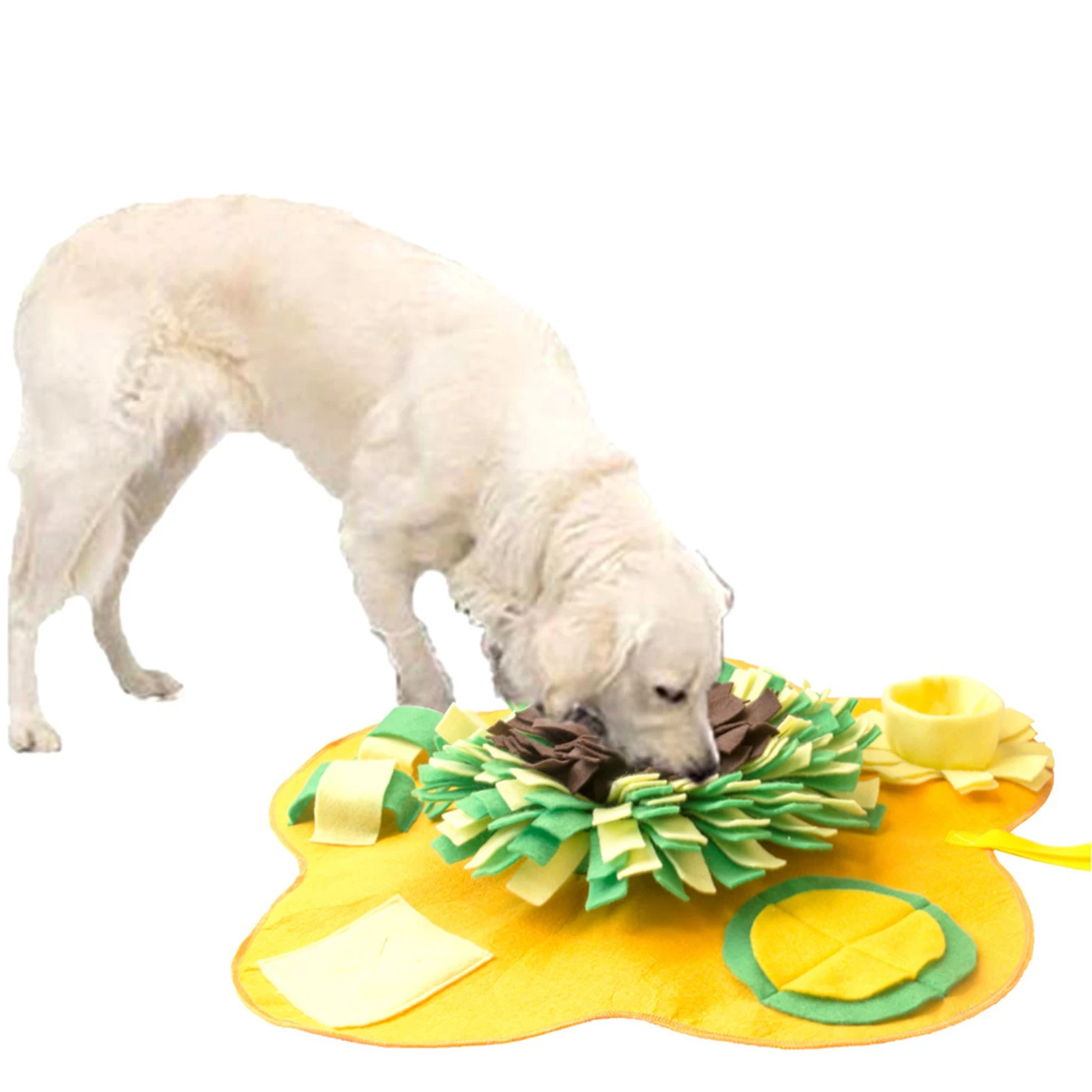 Pet Dogs Snuffle Mat Creative Leak Food Anti Choking Pad Puppy Slow Feeder Portable Interactive Dog Toy For Any Sized Breed