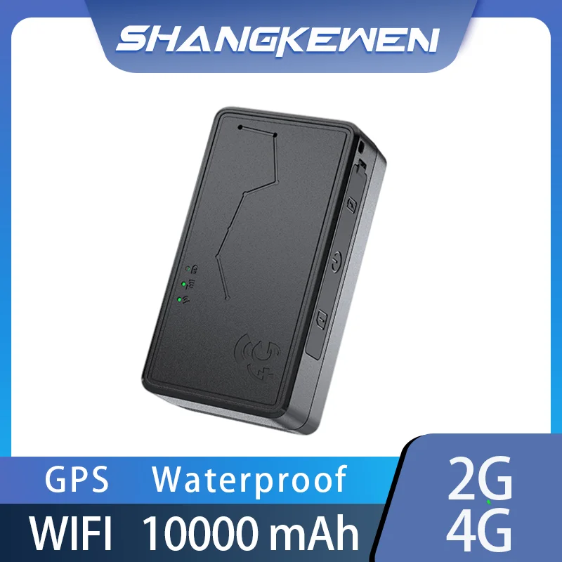 

4G LTE GPS Tracker Waterproof Mini GPS Car Locator Anti-theft Tracker WiFi Wireless Anti-Lost Recording GPS Tracking Device