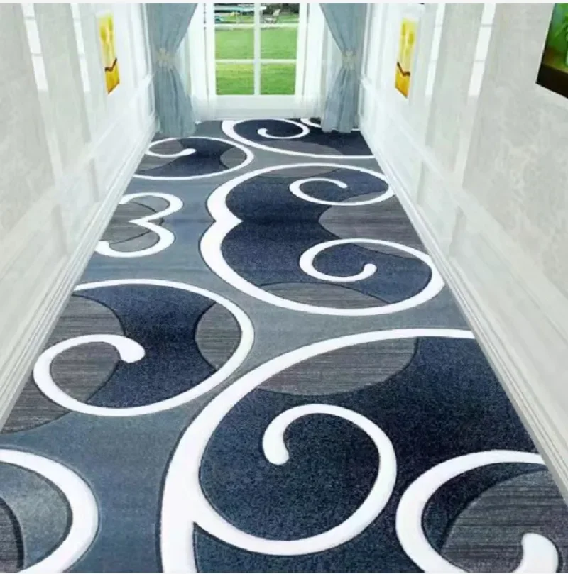 

NEW Lobby Carpets Living Room Bedroom Rugs Spring Summer Decor Bright Peony Rose In Dark Hallway Corridor Aisle Hall Entrance