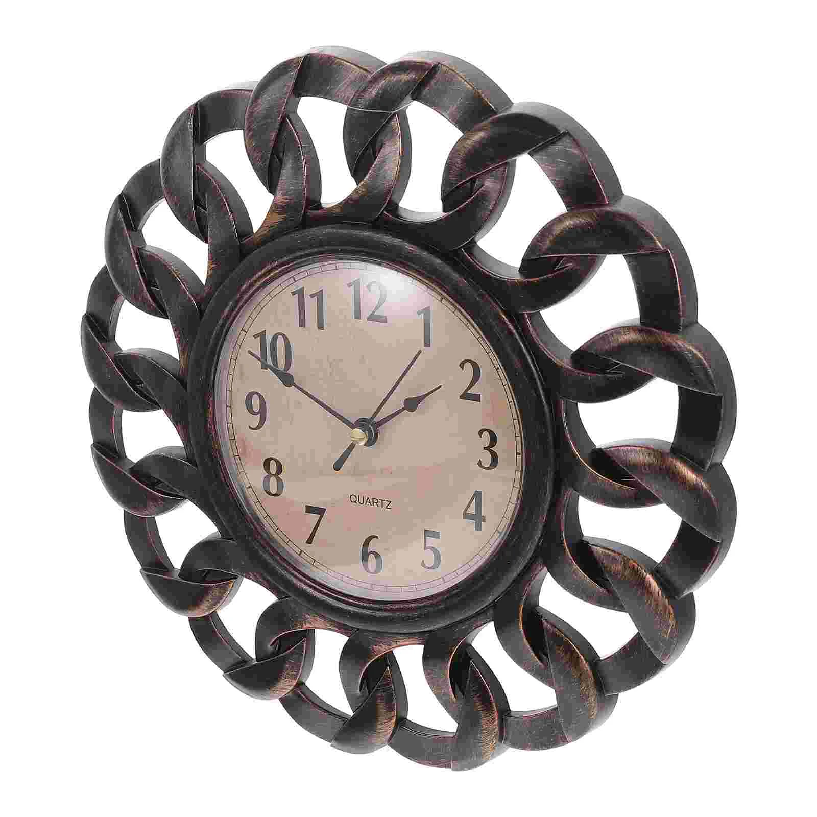 

Часы Домашние часы на батарейках часы в стиле ретро настенные часы вечерние дома