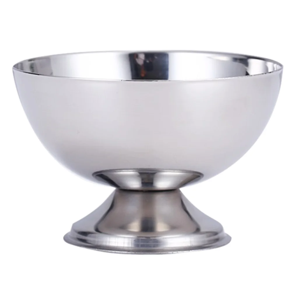 

Cups Dessert Cup Dishes Yogurt Bowls Shooters Bowl Mousses Cream Ice Metal Appetizer Sauce Footed Goblet Serving Seasoning