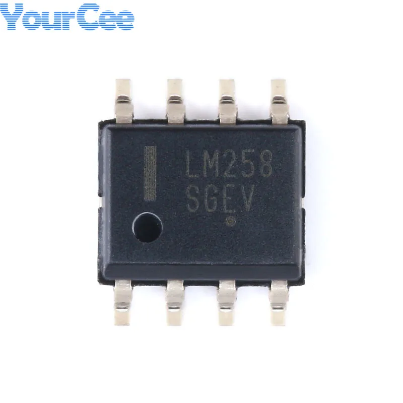 10 шт. оригинальный SMD LM258DR2 LM258DR2G LM258 SOIC-8 чип операционный усилитель IC