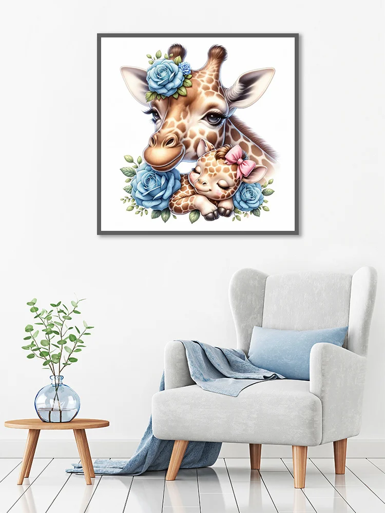 AZQSD алмазные картины тигр животное Алмазная вышивка Жираф Новинка 2024 Стразы