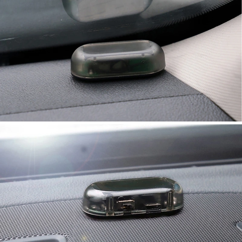 Солнечная мигающая светодиодная сигнализация датчик беспроводной солнечной