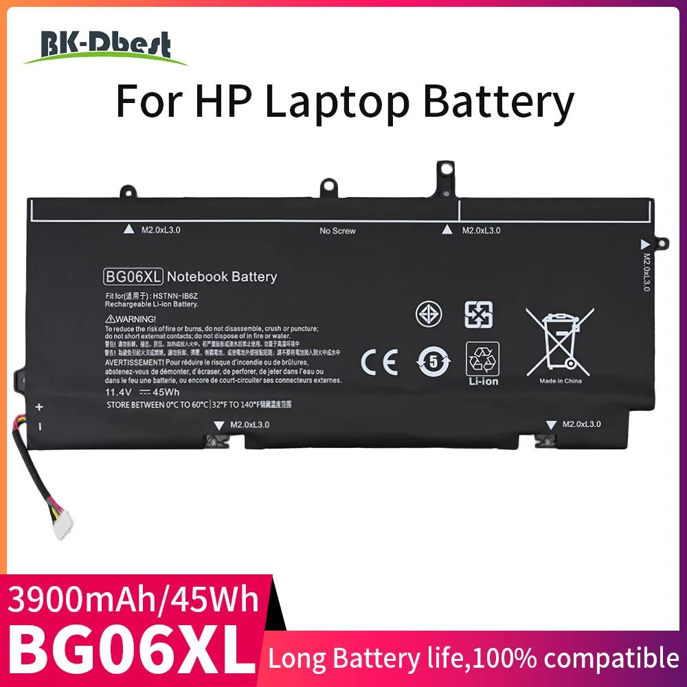 BK-Dbest BG06XL Сменный аккумулятор для ноутбука HP EliteBook 1040 G3 Series 804175-181