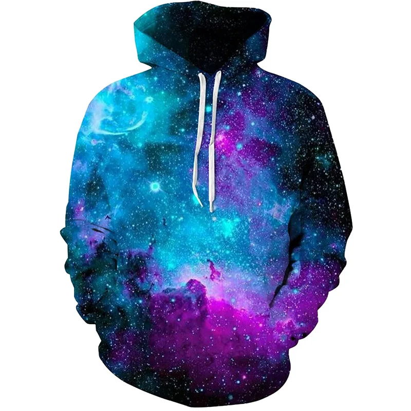 

Universe Starry Graphic Hoodie Men Clothing Abstract 3D Wonderful Sky Printed New in Hoodies Women Harajuku Fashion y2k Pullover