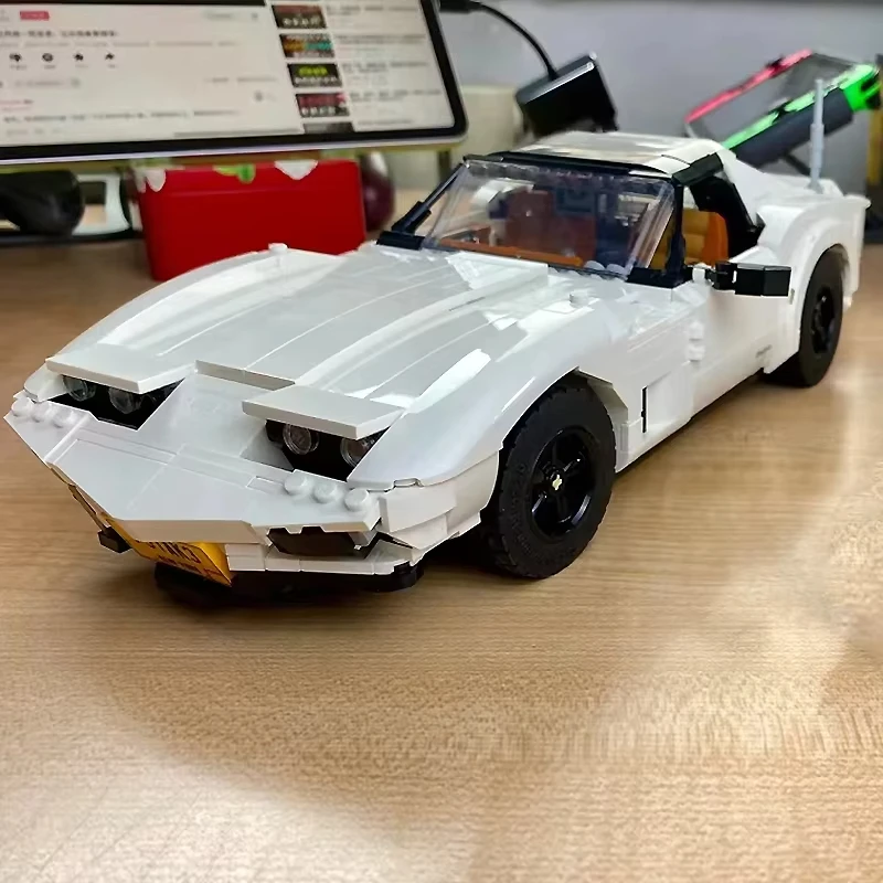 Детский конструктор 10 в 1 совместимый с техническими транспортными средствами