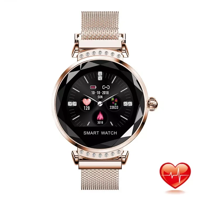 

NEW2023 Smart Band H2 Ladies Fitness Bracelet Fashion Bracelet for Women's Heart Rate Monitor Blood Pressure Measurement Wat