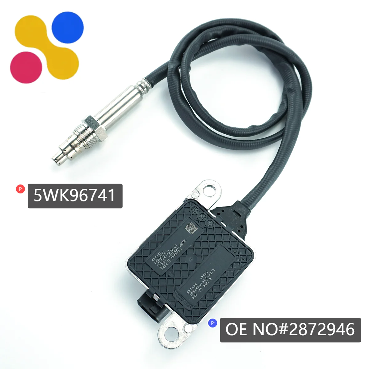 2872946 Датчик Nox 5WK96741 оригинальный датчик оксида азота для Cummins ISX MX11 Freightliner Cascadia L6