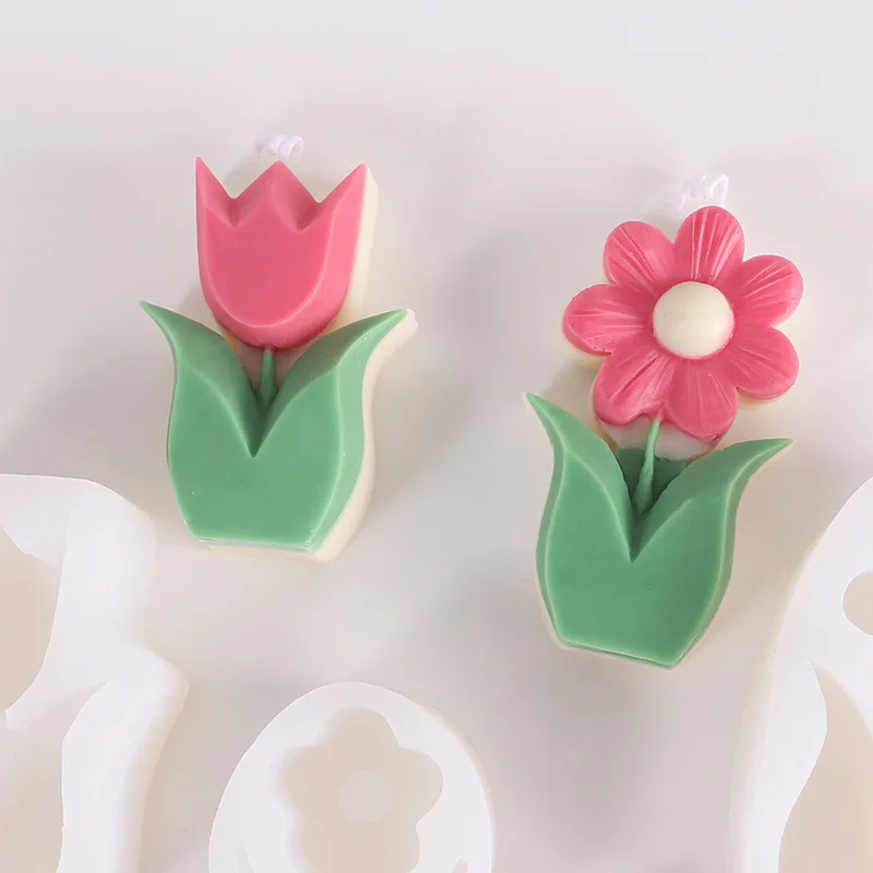 InsКорейский стиль свежий маленький цветок куркума ароматика форма для
