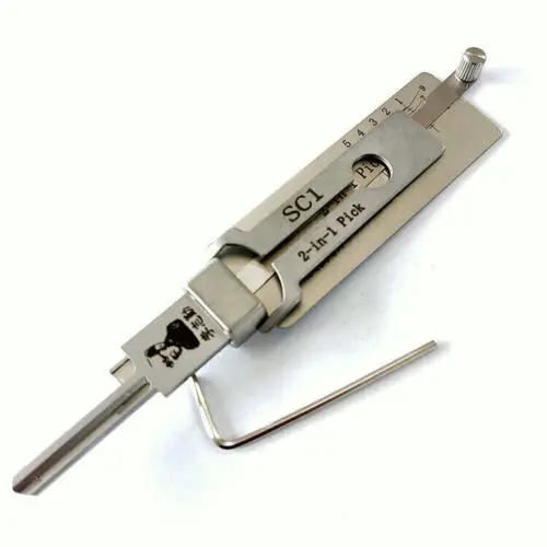 

Original 2-in-1 Lishi Tool SC1-R/L,SC4-R/L,KW1-R/L,KW5,LW5,AM5,,M1,LW5 MS2