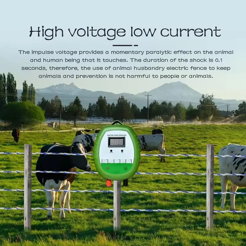 Электрический контроллер забора Солнечная ферма технические аксессуары для