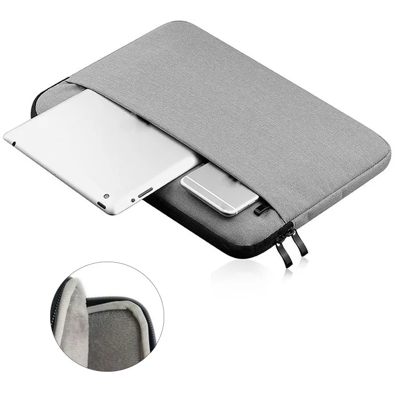 

Pouch Case For iPad Pro 9.7 Air 1 Air 2 9.7" Tablet Sleeve Case For Ipad 9.7 2017 2018 Ipad 2 3 4 A1822 A1823 A1893 Bag Cover