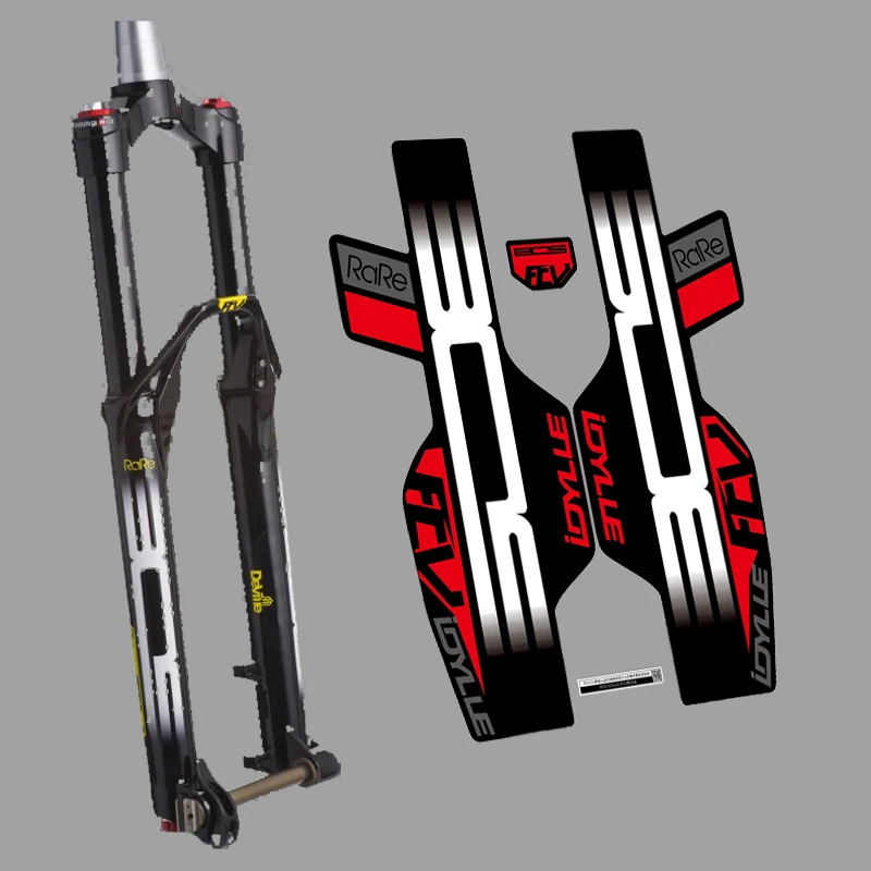 

Наклейки на переднюю вилку для горного велосипеда